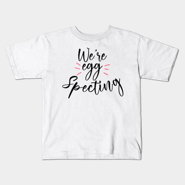 Somebunny is eggspecting | pregnancy announcement | Easter Happy Bunny | Easter Eggs | Hoppy Easter | Funny Happy Easter |  Funny Happy Easter Kids T-Shirt by johnii1422